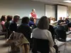 Commissioner for Public Safety Walt Monegan stands to speak at a Mat-Su opioid task force meeting at Wasilla City Hall on Tuesday. CAITLIN SKVORC/Frontiersman