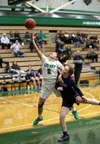 Colony's Allie Shelley goes to the basket during a win at CHS. Bruce Eggleston/matsusports.net