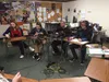 Colony High School's Advanced Digital Media students Taya Van Blaricum, Devlyn Huska, Will Sandidge and Michael Everett participate in a special classroom edition of Teen Talk, the weekly, ho