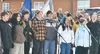 Students from Colony High School performed at the Iditarod Restart on March 8, 2026. Katie Stavick/Frontiersman
