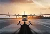 Artist rendering of hybrid electric Twin Otter now being built. Illustration courtesy Ampaire
