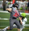 Houston's Noah Whitted was named Division III first-team all-state at three different positions. Bruce Eggleston/matsusports.net