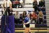 Fans watch Palmer's Kennedy Bryan hits the ball over the net during Palmer's 3-1 win over rival Colony Tuesday, Sept. 13, 2016, at Palmer High School. Bryan finished with 15 kills in the win.