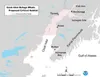 Illustration courtesy National Oceanic and Atmospheric
Administration This map shows proposed critical habitat in Cook
Inlet for beluga whales.