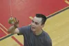KC Gage prepares for the Alaska high kick during the Native Youth Olympics district meet at Houston High School earlier this month. Gage qualified for the 2016 NYO state games at the Alaska A