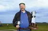 Photo courtesy of Amateur Trapshooting Association Dave Kaiser
accepts the first Dave Kaiser Trap Supporter of the Year award in
Vandalia, Ohio in August. The Palmer resident is president of 