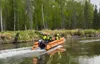 A water rescue team responds to an incident on the Little Susitna River. Kyle Wilkinson/For the Frontiersman