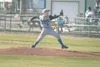 JEREMIAH BARTZ/Frontiersman Palmer starting pitcher Isaac
Courson throws to the plate during Palmer’s 12-6 loss to Wasilla at
Hermon Brothers Field on Wednesday.