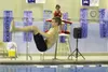 Brayden Schachle, a sophomore and first-year diver at Wasilla High School, practices a dive before the competition at the Valley Invitational in Palmer a few weeks ago. Schachle is Wasilla's 