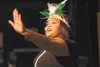 Matalasi Polynesian Dance Group member Shelena Hansen performs a
dance during the 10th annual Mat-Su Martin Luther King Jr.
Foundation Annual Celebration Monday afternoon at the Valley
Perfor