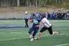 Redington senior running back Jaden Spaulding sheds a Nikiski defender Tim Rockey / Frontiersman