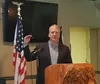 U.S. Sen. Dan Sullivan gave a half-hour presentation as the guest speaker at Tuesday’s Greater Wasilla Chamber of Commerce luncheon. CHRIS FORD/Frontiersman