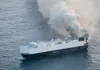All 22 crew members evacuated the ship onto a liferaft &amp; were rescued by the vessel Cosco Hellas crew. USCG working with vessel parent company, Zodiac Maritime, to coordinate vessel recov