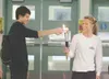 ROBERT DeBERRY/Frontiersman Wasilla runners Noah Ripley, left,
and Alison Kelley light the Torch of Life to kick off the first leg
of a two-year run from Alaska to Argentina to promote organ 