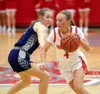 Wasilla's Mielee Merchant drives past a defender during a win over Soldotna. Bruce Eggleston/matsusports.net