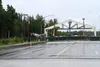 Construction on the Muldoon Gate continues on Joint Base Elmendorf-Richardson, Alaska, Aug, 21, 2024. Additions to the gate include a canopy designed to protect gate personnel from inclement 