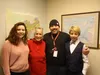 Linda Kabealo (middle-left) returned to the Valley the day after Thanksgiving and reunited with her son Zaak Wilson (middle-right), granddaughter Genevieve Wilson (left) and grandson Gabe (ri