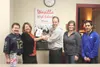 Nathan Ford, center, has been teaching and coaching in the Valley for 26 years and at Wasilla High School for 20 years. Submitted photo