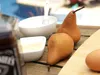 Prepare the pears for the perfect caramelization. Photos provided by Captiva Marketing