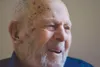 ROBERT DeBERRY/Frontiersman Vernon Ross, who celebrated his
100th birthday on Saturday, jokes with a reporter during an
interview in his Houston home on Monday afternoon. See today’s
Valley L