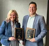 Colony High principal Kristy Johnston and assistant principal Peter Olson were recently named 2025 Principal of the Year and Assistant Principal of the Year for Region VII. Courtesy photo