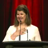 For their keynote address, the Houston High School seniors invited Dr. MaryCatherine Harmon back, telling the graduates: “Be the encouragement, be the kindness, be the courage. Because this w