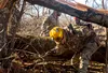 Army Guardsmen with the 301st Chemical Battalion and Air Guardsmen with the 123rd Airlift Wing continue search and rescue missions in Mayfield, Ky. on December 12th, 2021. "I feel like extrac