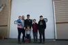 Connect Vets founder and CEO Robert Gordon stands outside the future site of the Connect Vets Skills Center with his family. Jacob Mann/Frontiersman