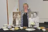 Longtime Wasilla resident Eva Baker at her private party celebrating the publication of her memoir Martha and Eva at the Meta Rose Square on Saturday. MATT HICKMAN/Frontiersman