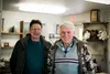 Brothers Doug and Pat Carney at Mocha Moose in Wasilla. (Photo by Chelsa Paulk photography)