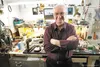 Valley resident Fred Keller stands inside his workshop near Wolf Lake. Keller will be inducted into the Kentucky Aviation Hall of Fame for his achievements in the design and construction of e