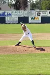 Stanford pitcher Jeff Gilmore is one of three players from the
2003 Mat-Su roster to return to the Miners for the 2004 season.
Gilmore is currently 7-2 with the Stanford Cardinal. JEREMIAH
BA