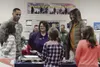 Melania Trump visits JBER Master Sgt. Joshua Jasper