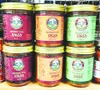 A variety of salsas from Gut Instincts Sauce Co. in Meadow Lakes are among the offerings of locally grown or produced goods at Bushes Bunches Stand in Palmer. The one-stop shop for an Alaska 
