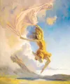 “Sunset Dance” is one of Douglas Girard’s 16 pieces in a showing
at Stephan Fine Arts in Anchorage. The showing begins today and
runs through the month.