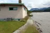 The Matanuska River continues to threaten the Sutton home of Ed and Val Musial. Tim Rockey/Frontiersman