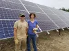 Jacob Mann/FrontiersmanJenn Miller and Chris Colbert are not only married to each other, but also the idea of renewable energy, locally made.