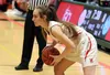 Wasilla senior Taylor Anderson looks to move the ball inside during a 53-42 4A girls quarterfinal win over Chugiak Thursday night at the Alaska Airlines Center in Anchorage. Anderson opened t