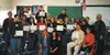 The WHS Peer Helpers proudly display their certificates for
being nominated for the Spirit of Youth award. Submitted photo.