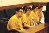 From left to right: Dominic Johnson, Bradley Renfro, Devin Peterson, Austin Barrett and Erick Almandinger in 2016. Frontiersman file art