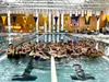 The Colony Knights competed in a swimming and diving dual meet at Kodiak. Courtesy of Cherri Anderson