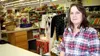 CASEY RESSLER/Frontiersman Janice Crook is the full-time manager
of Bishop's Attic II in Palmer. She said working at Bishop's Attic
is a win/win situation, because of the good things the stor