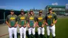 The Mat-Su Miners recently handed out their 2015 team awards. Pictured are: Eli Morgan (Pitcher of the Year), Tanner Nishioka (Mike Kelly Award), Brick Paskiewicz (Most Valuable Player), Alex