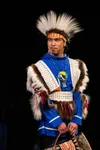 Models from across the state could be seen wearing Alaska Native inspired clothing during the Indigenous Fashion Show. J. David McChesney/Frontiersman