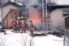 Firefighters from Central Mat-Su and West Lakes fire departments responded to a house fire at 6650 W. Wellington Dr., Wasilla, around 9 a.m., Jan. 23. Courtesy Dawn McLinn