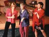 058 Jennie (Rachel Underwood), Maggie (Judy Dossett) and Gertie
(KerryAnn Byrd) sing and dance about American middle age in Valley
Performing Arts' production of Hot Aging Women opening in Wa