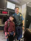 Corwin Vent, who went missing on Wednesday evening, was found safe the next day by Alaska State Trooper Garcia. Courtesy Milissa Vent