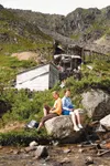 TOM BOL/Mat-Su CVB Hatcher Pass provides a fun and educational
experience for children and adults alike. Tom Bol