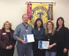 Yukon Alaska Council of Toastmasters Lt. Governor Angela Ritchey, Impromptu Speech Contest winner Bret Kolb, Rep. Shelley Hughes, Humorous Speech Contest winner Meschelle Kolb and Area Govern