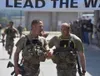 Idaho Army National Guardsman Capt. John Bomsta and his teammate, Sgt. 1st Class Nathan Smith from the West Virginia Army National Guard, finish as the National Guard’s top team April 18 at t